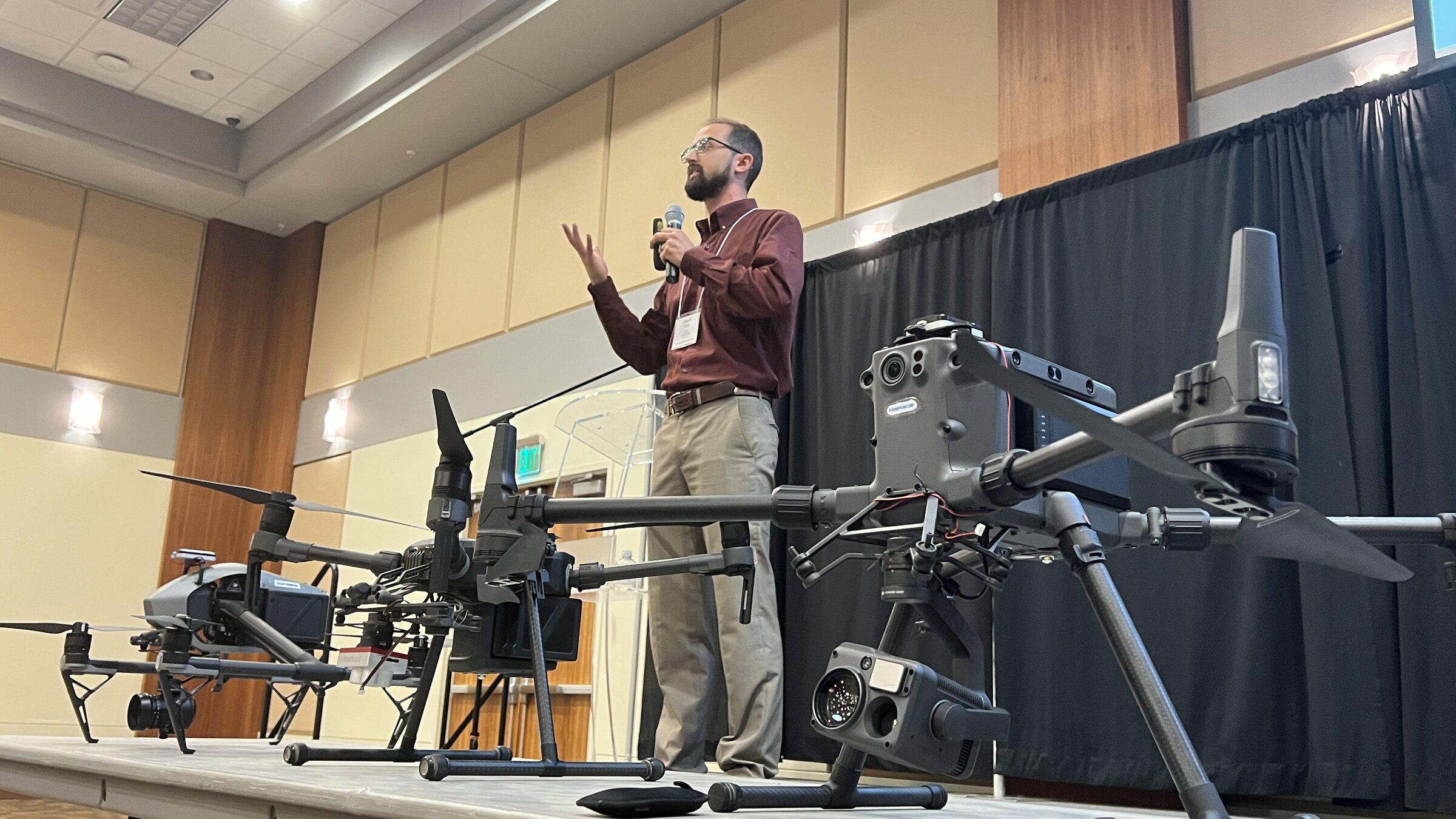 UA ag department set drone, imaging education lessons