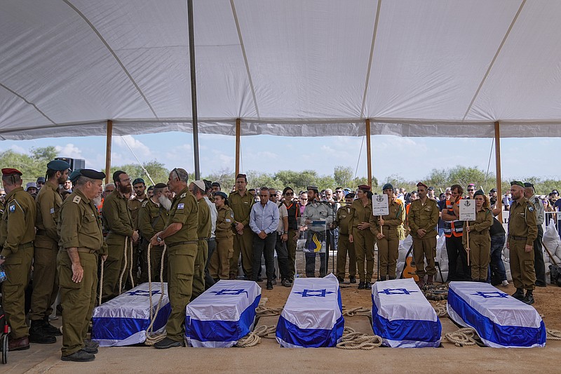 Hundreds Mourn As Israeli Family Of 5 That Was Slain Together Is Laid ...