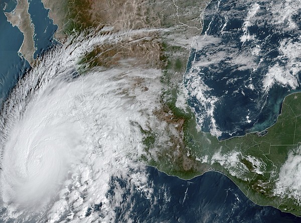 Hurricane Norma spins off Mexico's coastline  The Arkansas  Democrat-Gazette - Arkansas' Best News Source