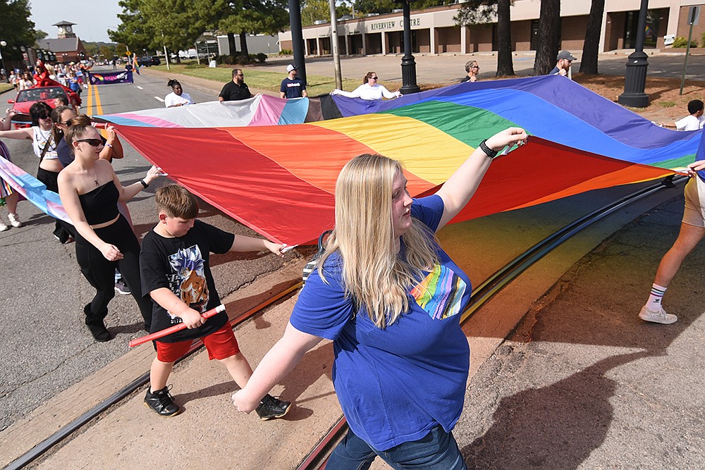 Attendees at Central Arkansas Pride Festival urge unity, visibility