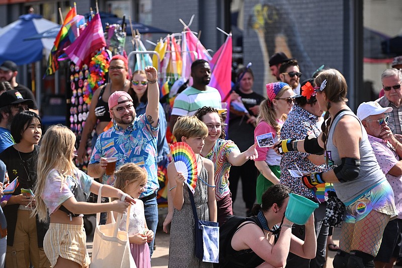 Attendees at Central Arkansas Pride Festival urge unity, visibility