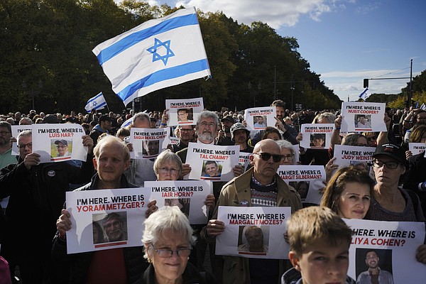 German leaders voice outrage and thousands rally in Berlin in reaction to rising antisemitism - Vimarsana News