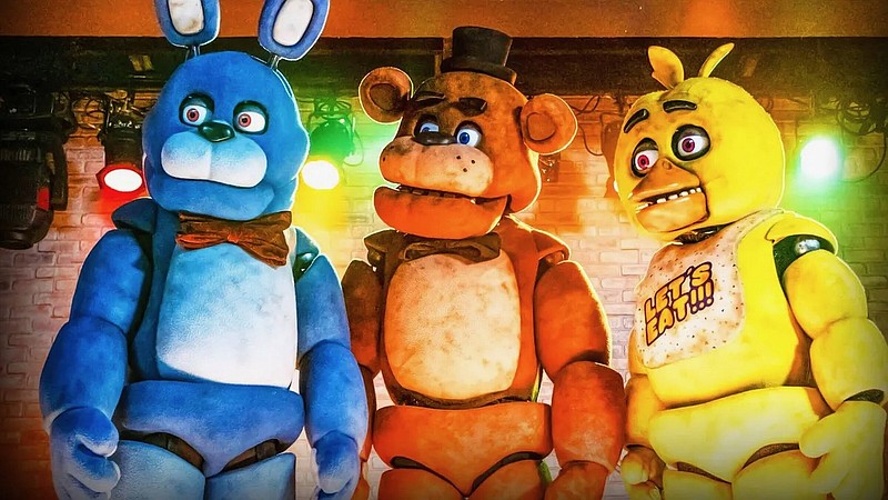 Five Nights At Freddy's Movie Animatronics On Display At