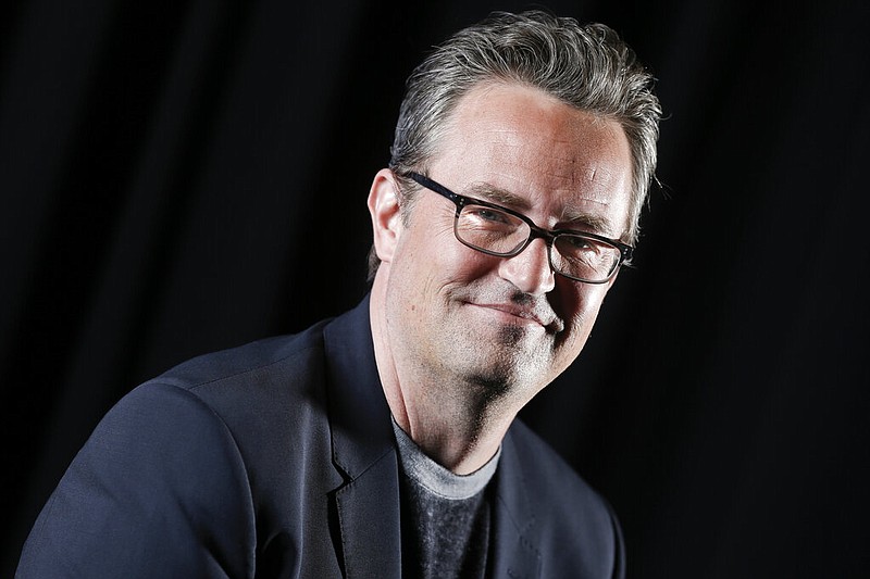 Actor Matthew Perry poses for a portrait in New York in this Feb. 17, 2015 file photo. (Brian Ach/Invision/AP)