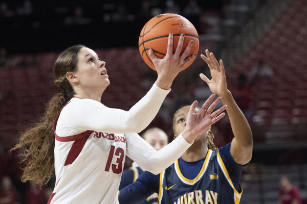 Arkansas women hang on after another big lead disappears