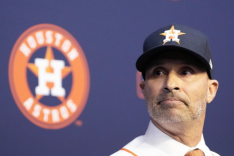 Espada introduced as Astros manager, replaces Baker | Jefferson City News  Tribune