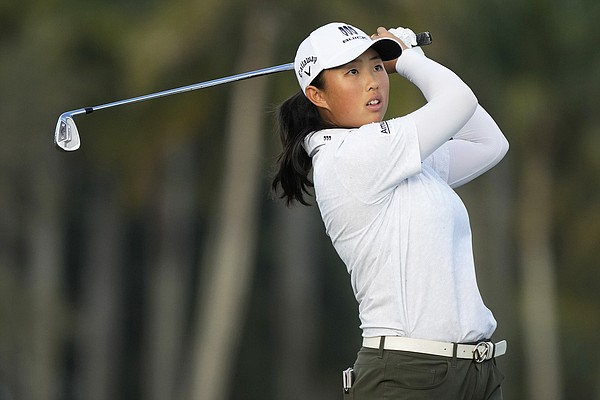 Yin Hataoka tied atop leaderboard in LPGA finale Yin Hataoka tied atop leaderboard in LPGA finale