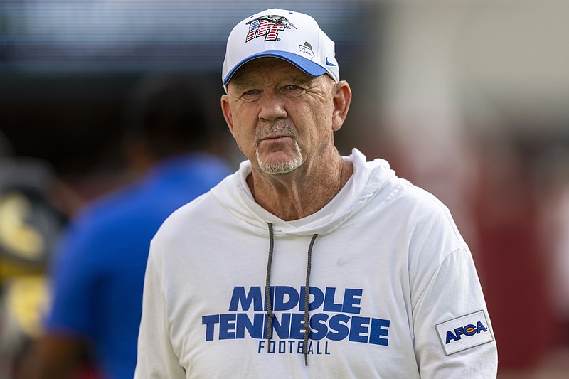 Middle Tennessee fires coach Rick Stockstill after a 4-8