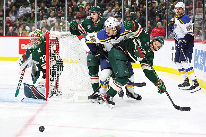 With new coach, Wild beat Blues 31 to end sevengame slide Jefferson