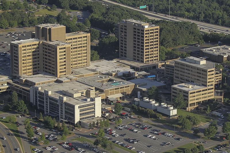 FILE — A 2016 photo of the Baptist Health campus in Little Rock (Arkansas Democrat-Gazette/Benjamin Krain)