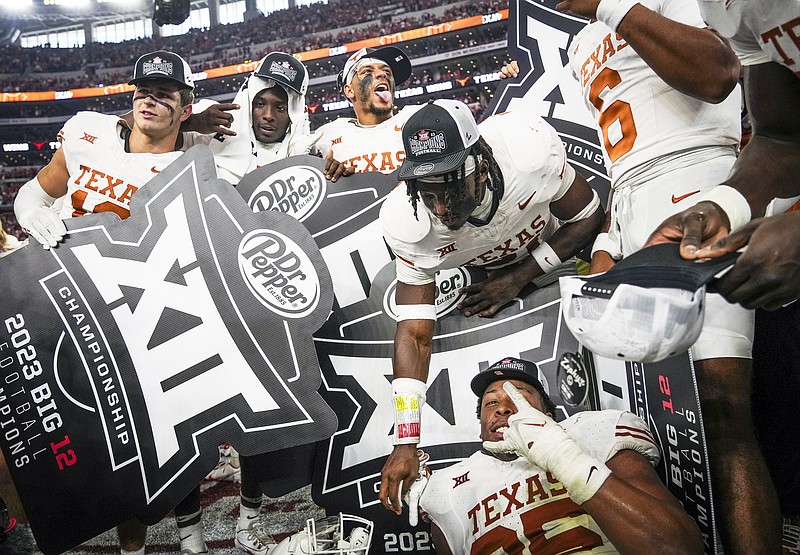 Texas Bids Farewell With 49-21 Big 12 Title Win Vs. Oklahoma State ...