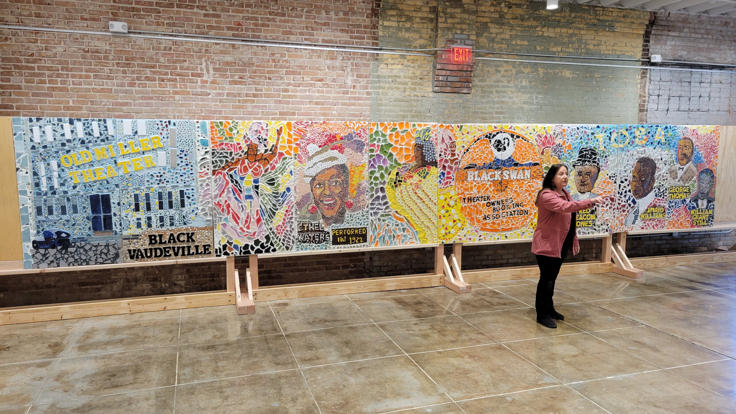 Old Miller Theater Mural