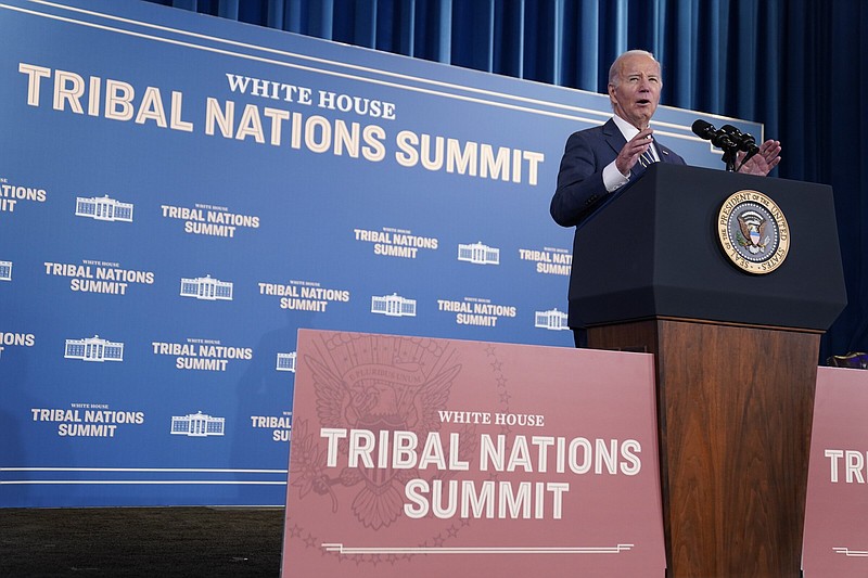 Biden Simplifies Tribal Funding | The Arkansas Democrat-Gazette ...