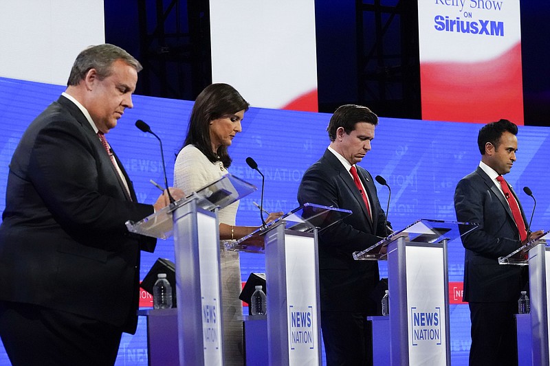 The GOP debate field was asked about Trump. But most of the stage's ...