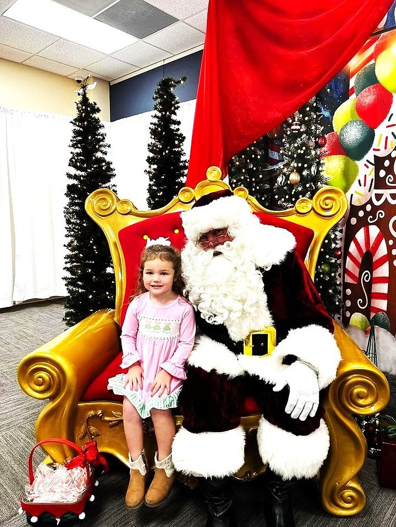 Santa Claus came to White Hall Pine Bluff Commercial News