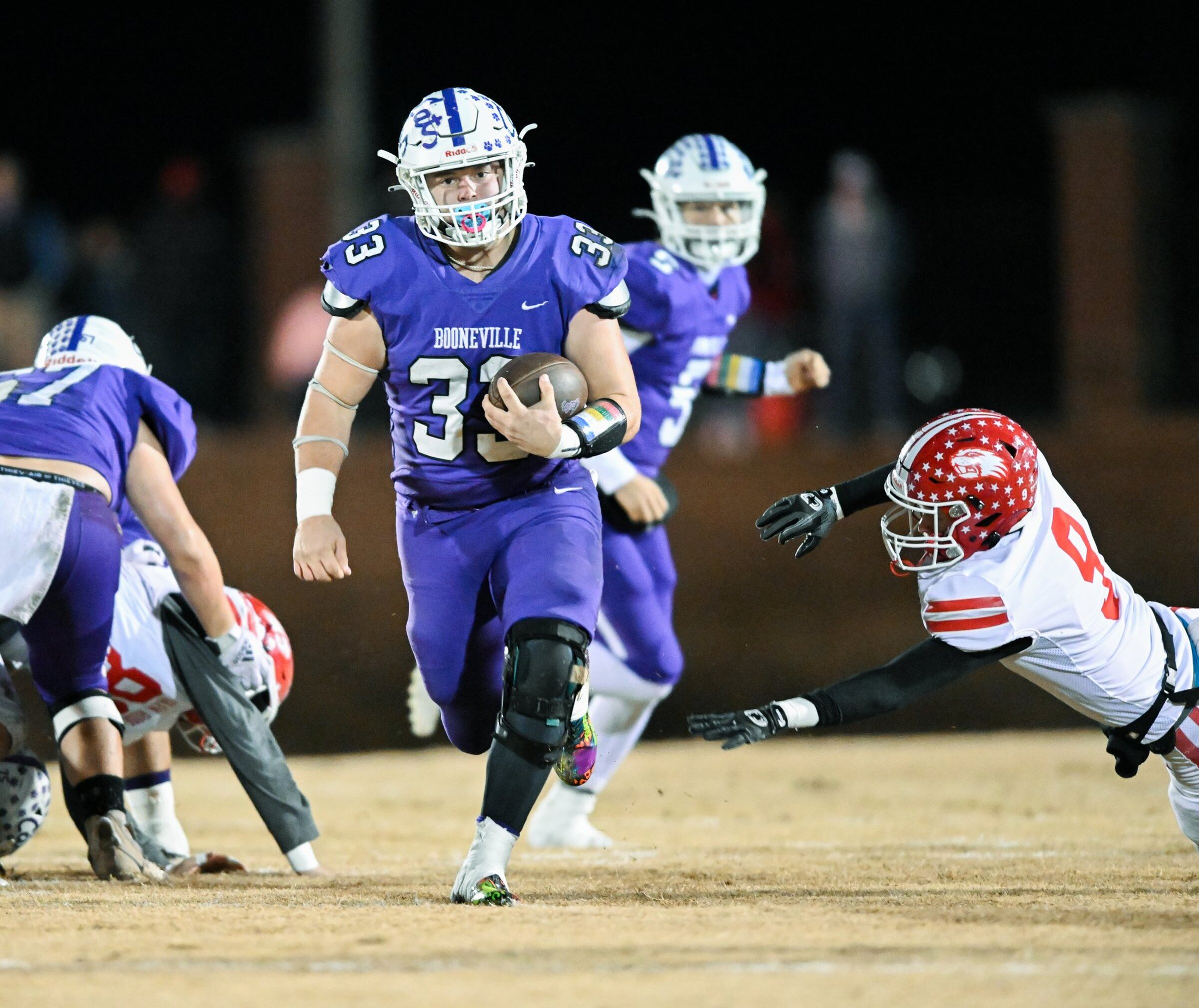 CLASS 3A FOOTBALL Rylen Ray following family tradition at Booneville