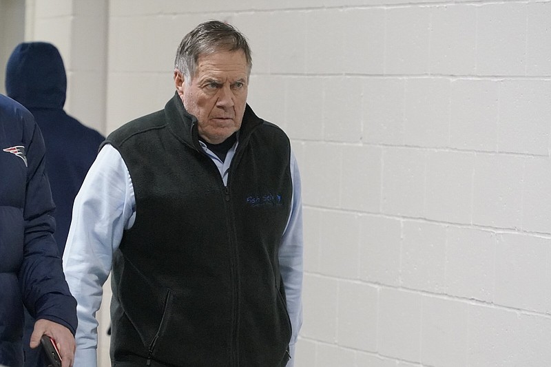 Bill Belichick declined to answer questions about his future as the New England Patriots’ head coach Wednesday. NBC Sports Boston reported on Tuesday night that owner Robert Kraft had already decided to fire the six-time Super Bowl champion after this season.
(AP/Gene J. Puskar)