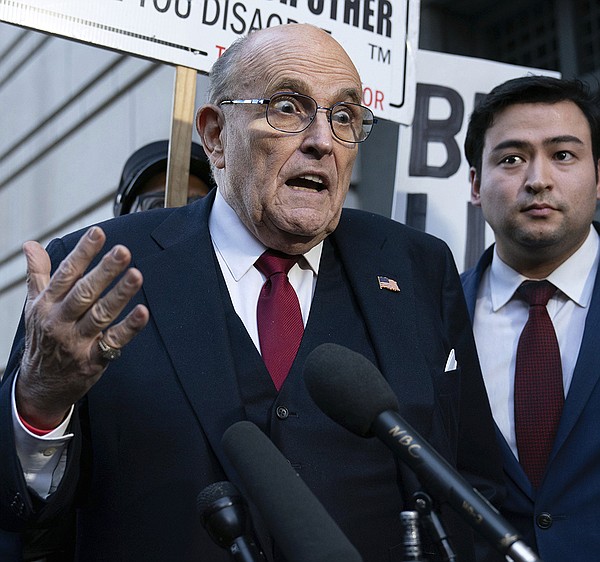 Jury tells Giuliani to pay $148M in defamation suit | The Arkansas Democrat-Gazette - Vimarsana News