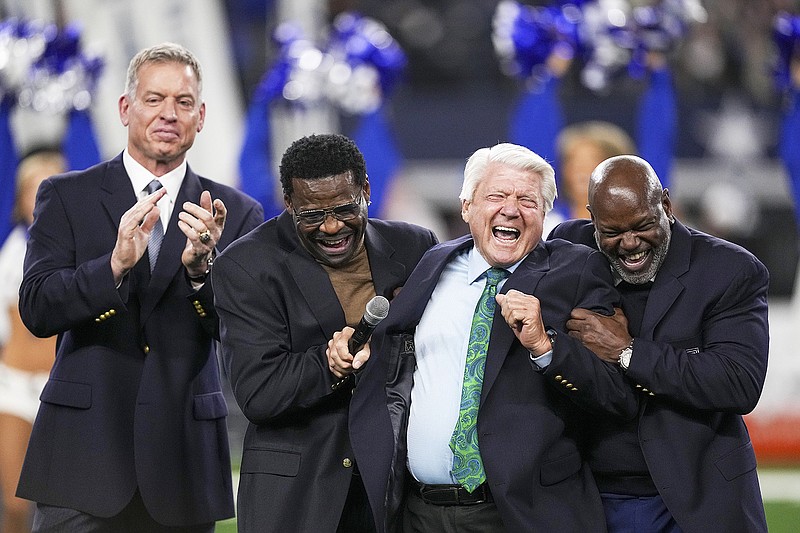 Johnson joins Cowboys’ ring of honor 30 years after ugly split with ...