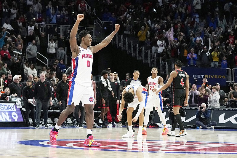 Pistons beat Raptors to end NBA recordtying losing streak at 28