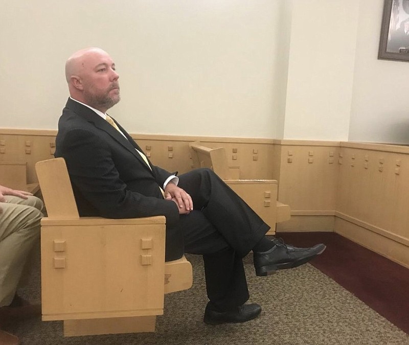This is Mark Aderholt at his sentencing in Texas.