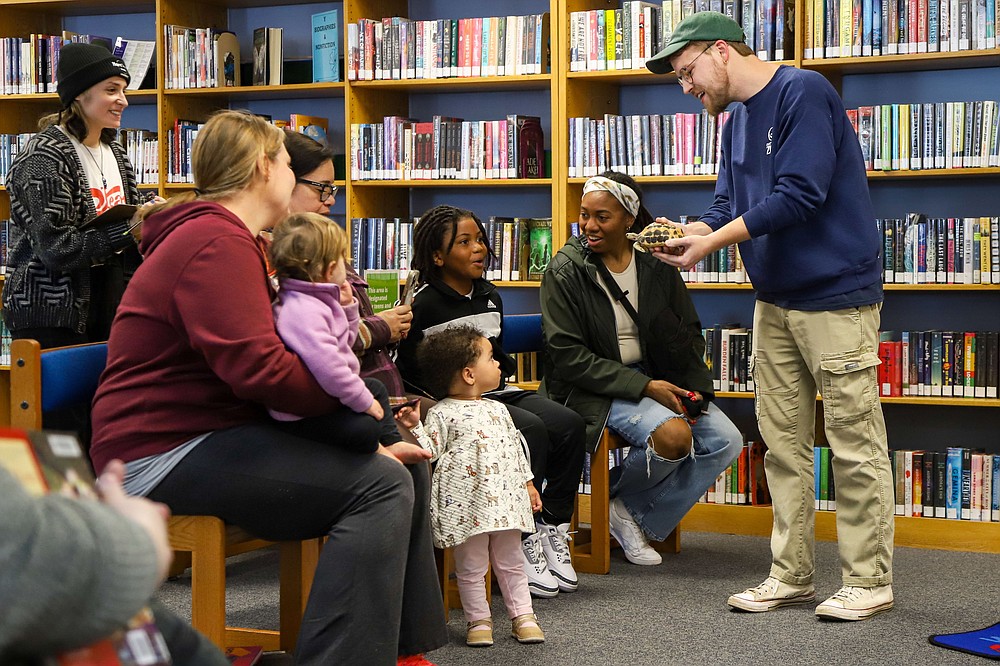 Chattanooga Zoo animals visit Eastgate Library Chattanooga Times Free