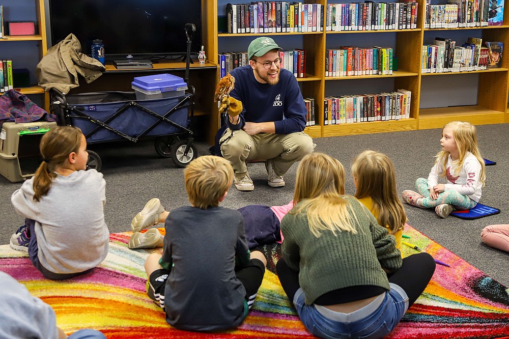 Chattanooga Zoo animals visit Eastgate Library Chattanooga Times Free
