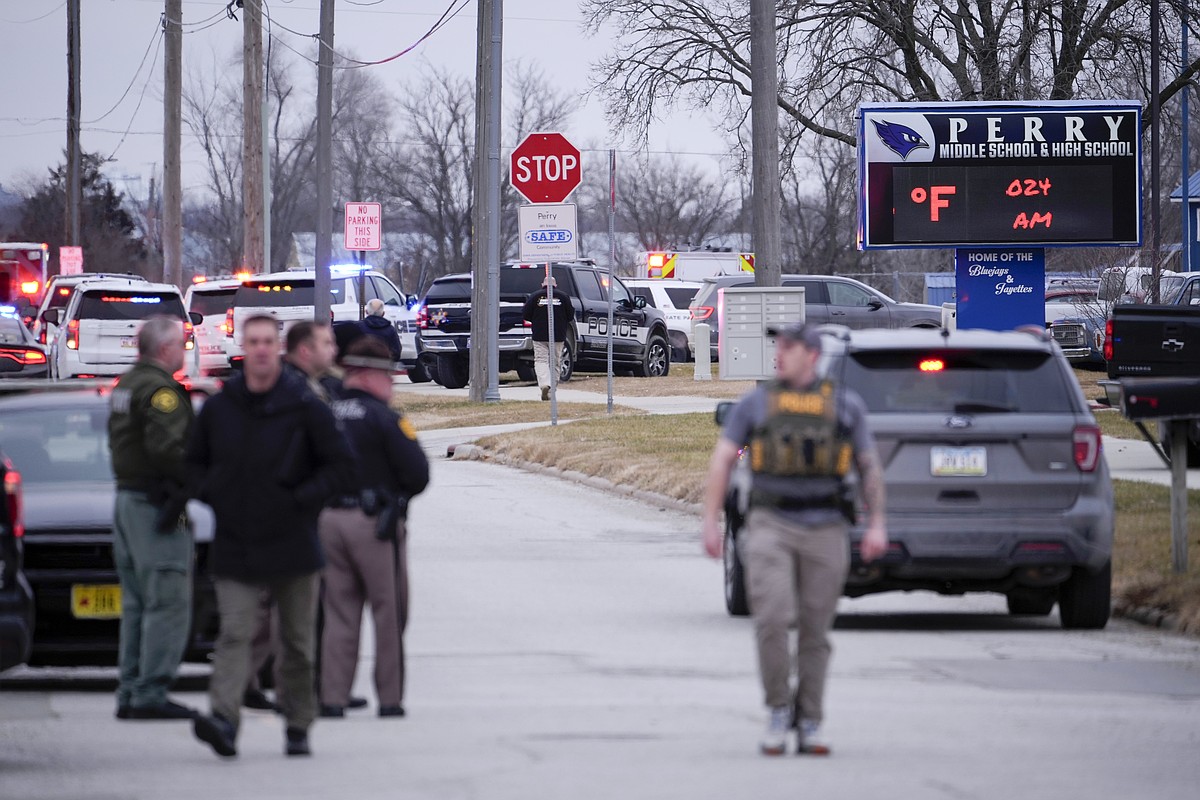 Police say multiple people have been shot at a high school in Perry ...