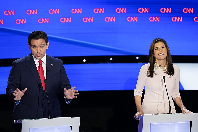 DeSantis, Haley go at it in Iowa | The Arkansas Democrat-Gazette ...