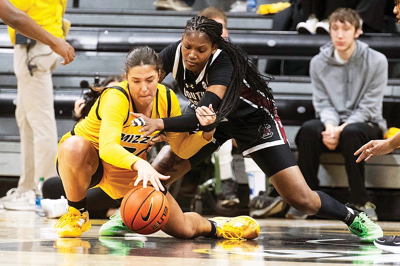 Missouri women's basketball falls to No. 1 South Carolina Jefferson