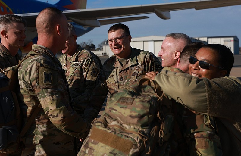 Arkansas National Guard members return from mission to train Ukrainians