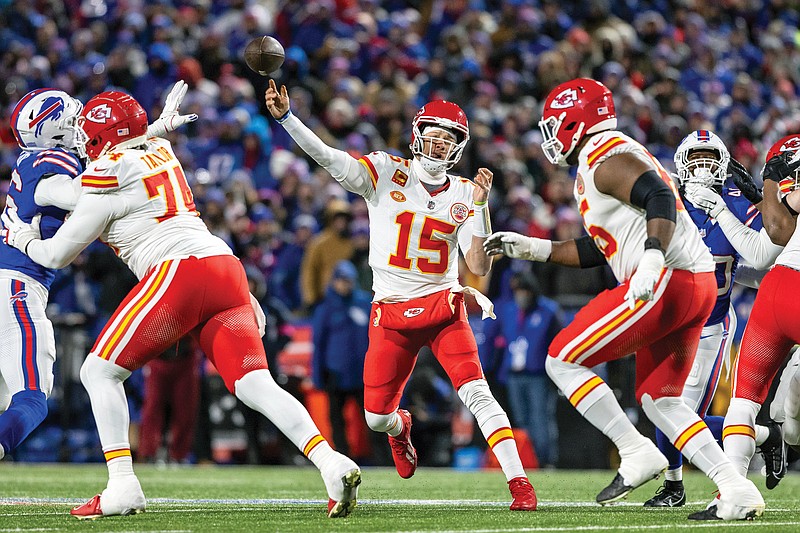 Kelce scores twice and Chiefs beat Bills to advance to face Ravens in AFC  championship