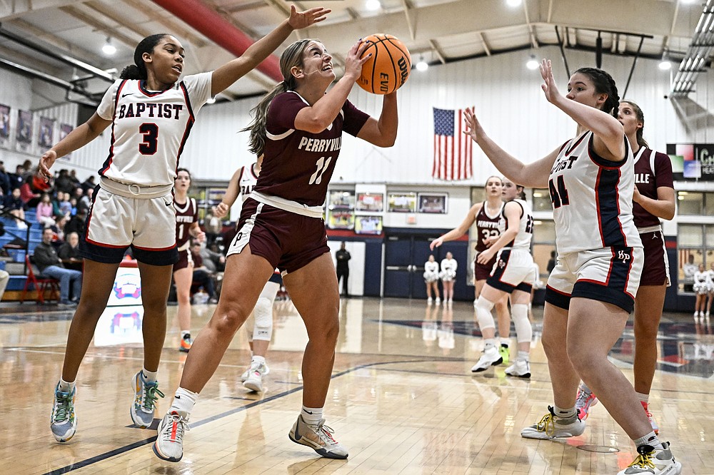 Perryville vs Baptist Prep Girls Basketball The Arkansas DemocratGazette Arkansas' Best