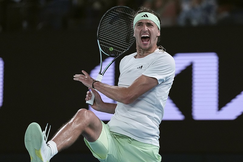 Zverev Moves Into Australian Open Semifinals The Arkansas Democrat   2cAlexanderZverev0125 T800 