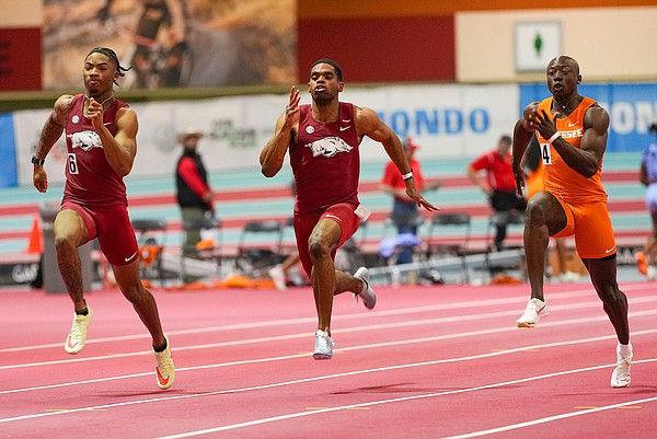 Anthony breaks from Arkansas football to run 6.62 in New Mexico | Whole Hog Sports