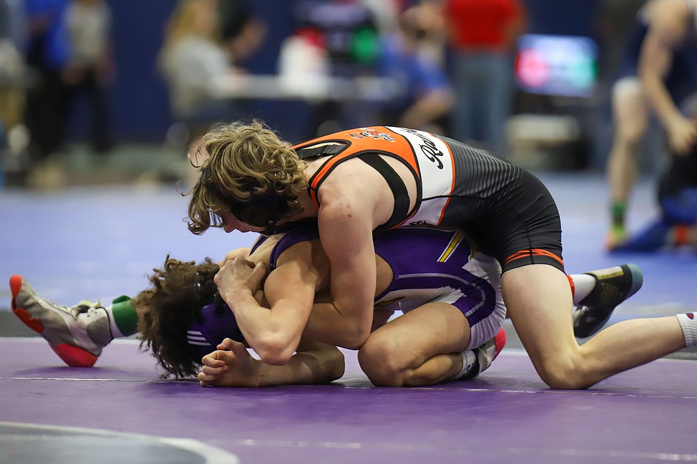 GHSA Class AAA wrestling sectional at Coahulla Creek on Feb. 10, 2024