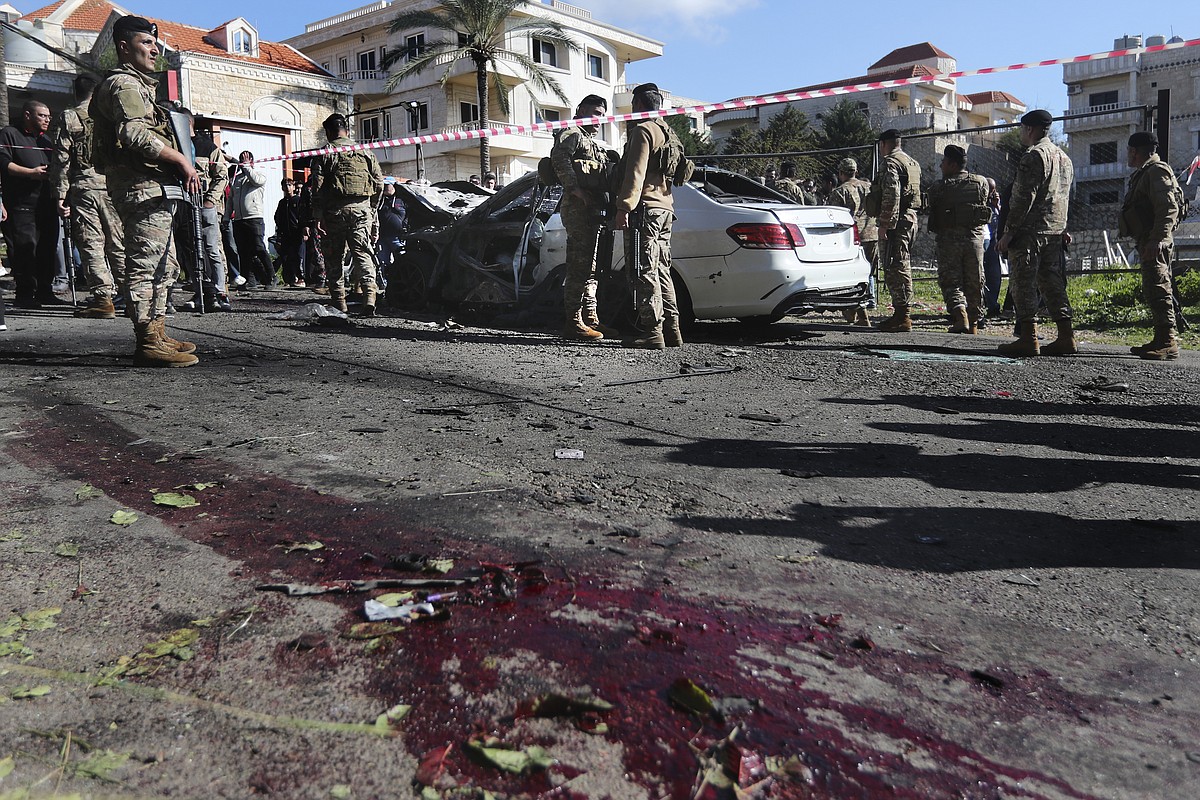 An Israeli drone strike in Lebanon kills 2 in one of the deepest hits ...