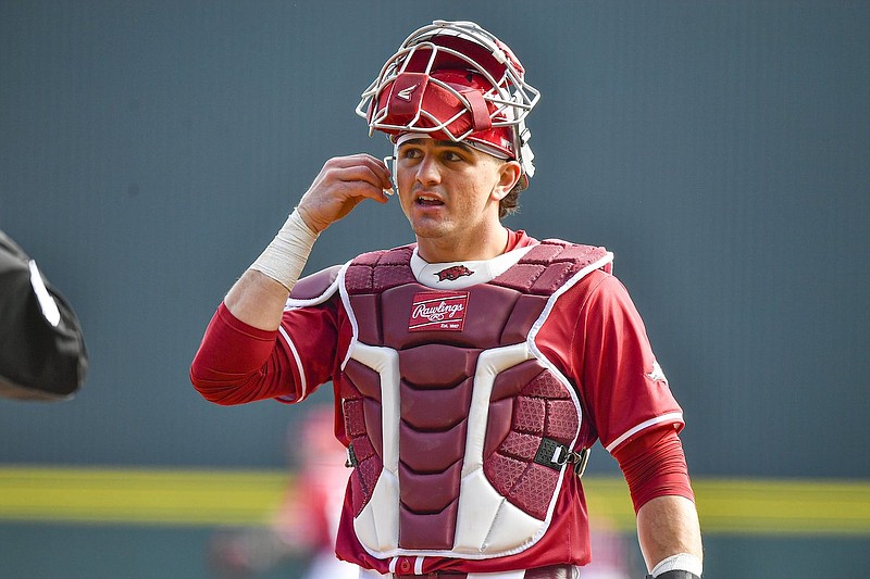 Arkansas Baseball Notebook Helfrick turns 19 in style Whole Hog Sports