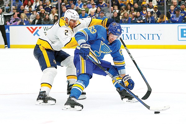 Saros sparks Predators to win against Blues | Jefferson City News Tribune - Vimarsana News