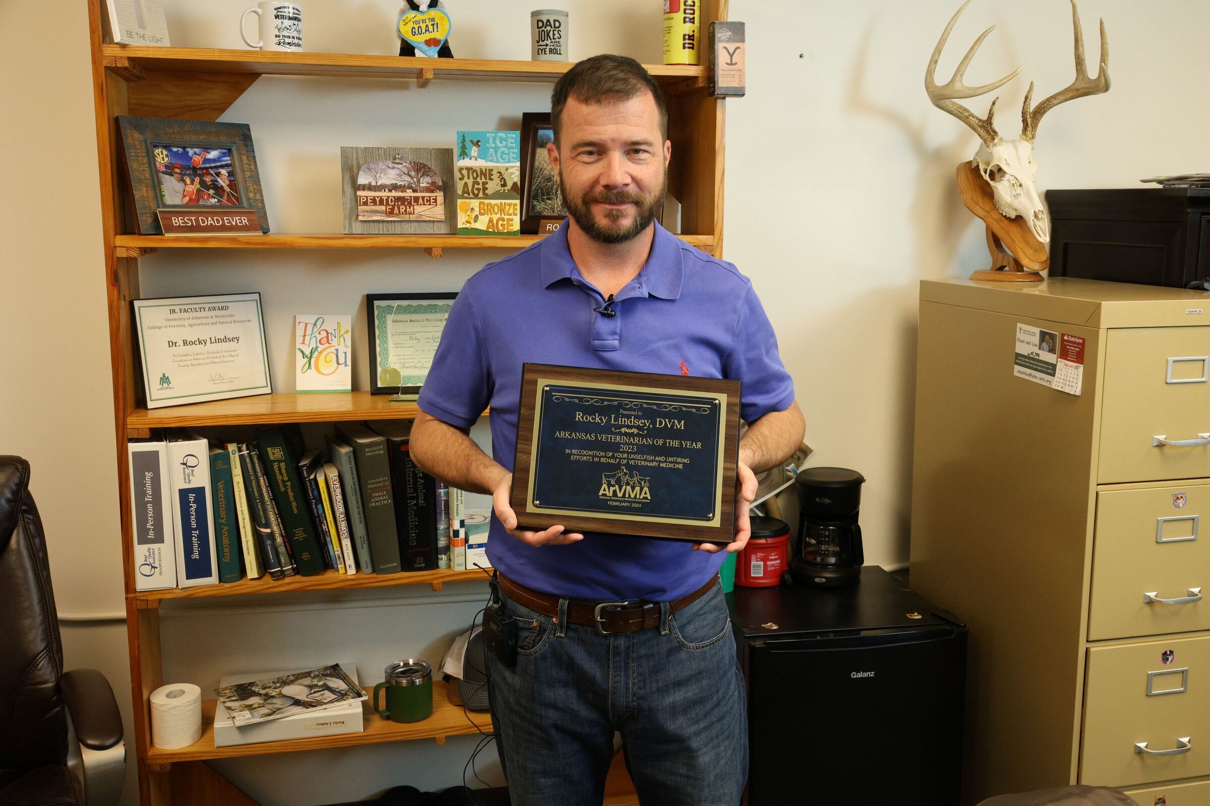 UAM’s Lindsey is state’s top vet
