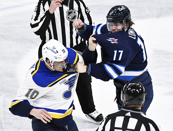 Jets win fourth straight, get past Blues in 4-2 victory - Vimarsana News