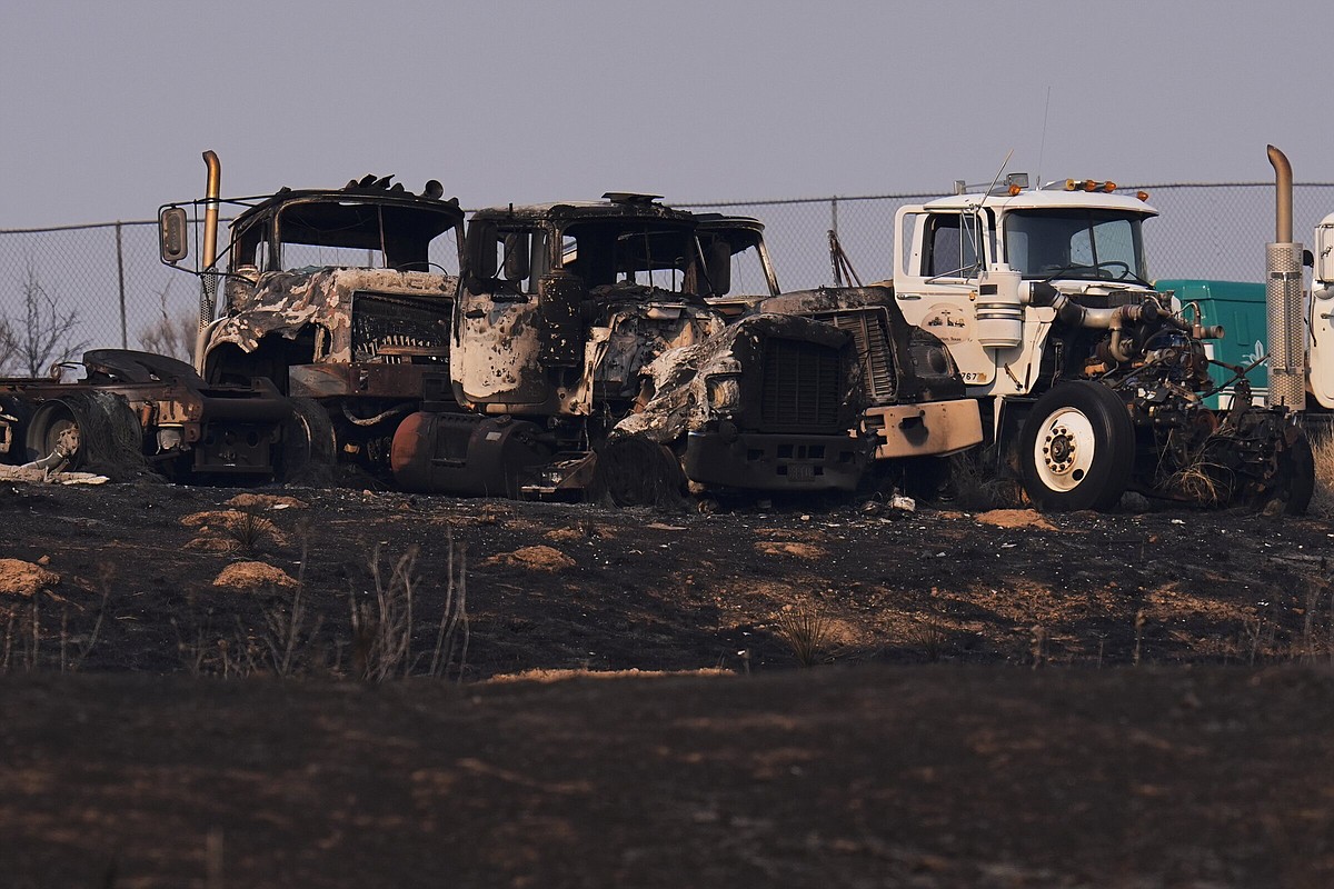 Wildfires scorch Texas panhandle | Northwest Arkansas Democrat-Gazette