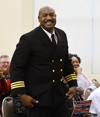Ceremony marks historic promotion for North Little Rock Fire Department |  The Arkansas Democrat-Gazette - Arkansas' Best News Source