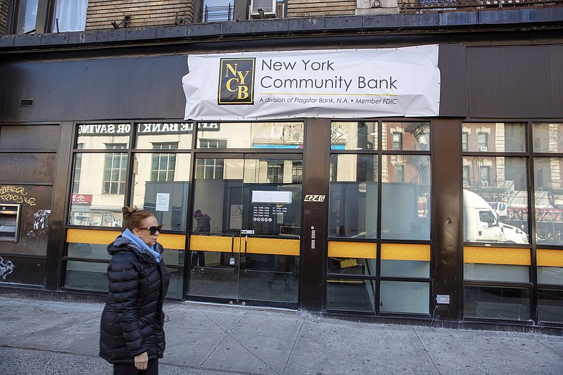 New York bank’s CEO steps down; shares plunge | The Arkansas Democrat ...