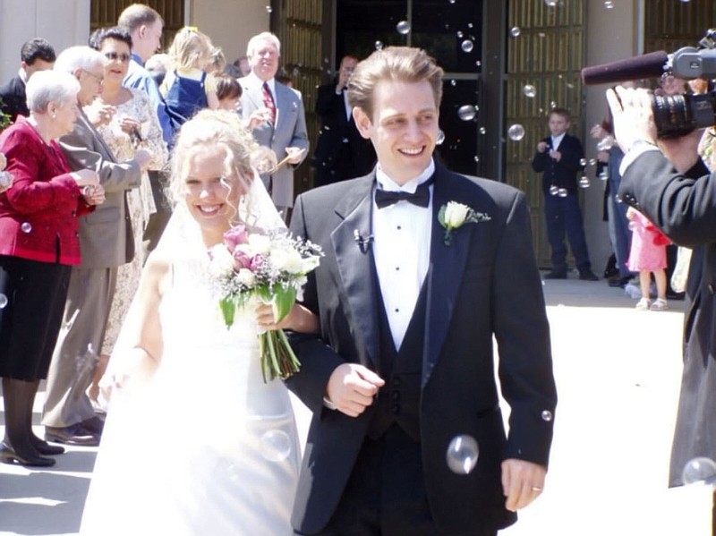Andria Durden and Todd Yakoubian were married on April 12, 2003, at Christ the King Catholic Church in Little Rock. They met in Chattanooga, Tenn., while working at a TV station together.
(Special to the Democrat-Gazette)