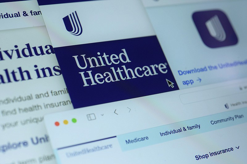 Pages from the United Healthcare website are displayed on a computer screen in New York in this Feb. 29, 2024 file photo. Change Healthcare, a U.S. health care technology company owned by UnitedHealth Group, announced that a ransomware group claimed responsibility for a cyberattack, which the company first acknowledged on Feb. 21. Change Healthcare said the attack affected billing and care authorization portals. (AP/Patrick Sison)