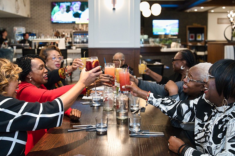For the past 50 years, the Sugar Hill Sisterhood has continued to meet at least once a year for dinners, weekend sleepovers and vacations around the world.
(David Carter for The Washington Post)