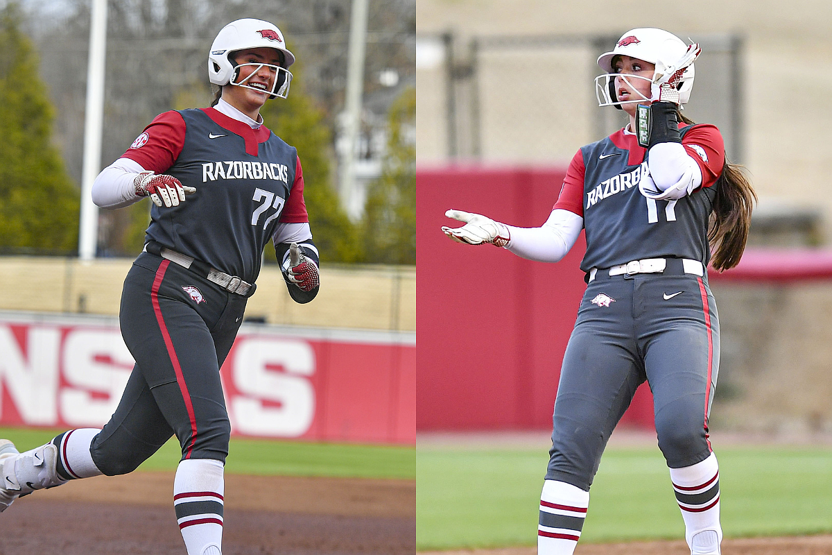 Bri Ellis, Kennedy Miller of Arkansas softball earn SEC weekly