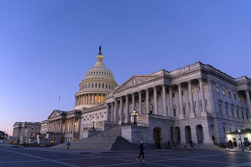 The U.S. Capitol in Washington is seen at sunrise in this Feb. 7, 2024 file photo. (AP/Jose Luis Magana)