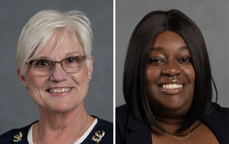 Dolly Henley (left) of Washington in Hempstead County and Arnetta Bradford of Hope are shown in these undated courtesy photos. The two were competing in the April 2, 2024 Republican runoff election for the Arkansas House District 88 seat in southwest Arkansas.
